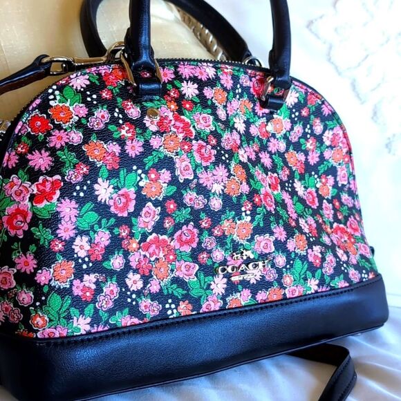 COACH 🌷 Posey Mini Sierra Satchel Crossbody - Picture 2 of 14